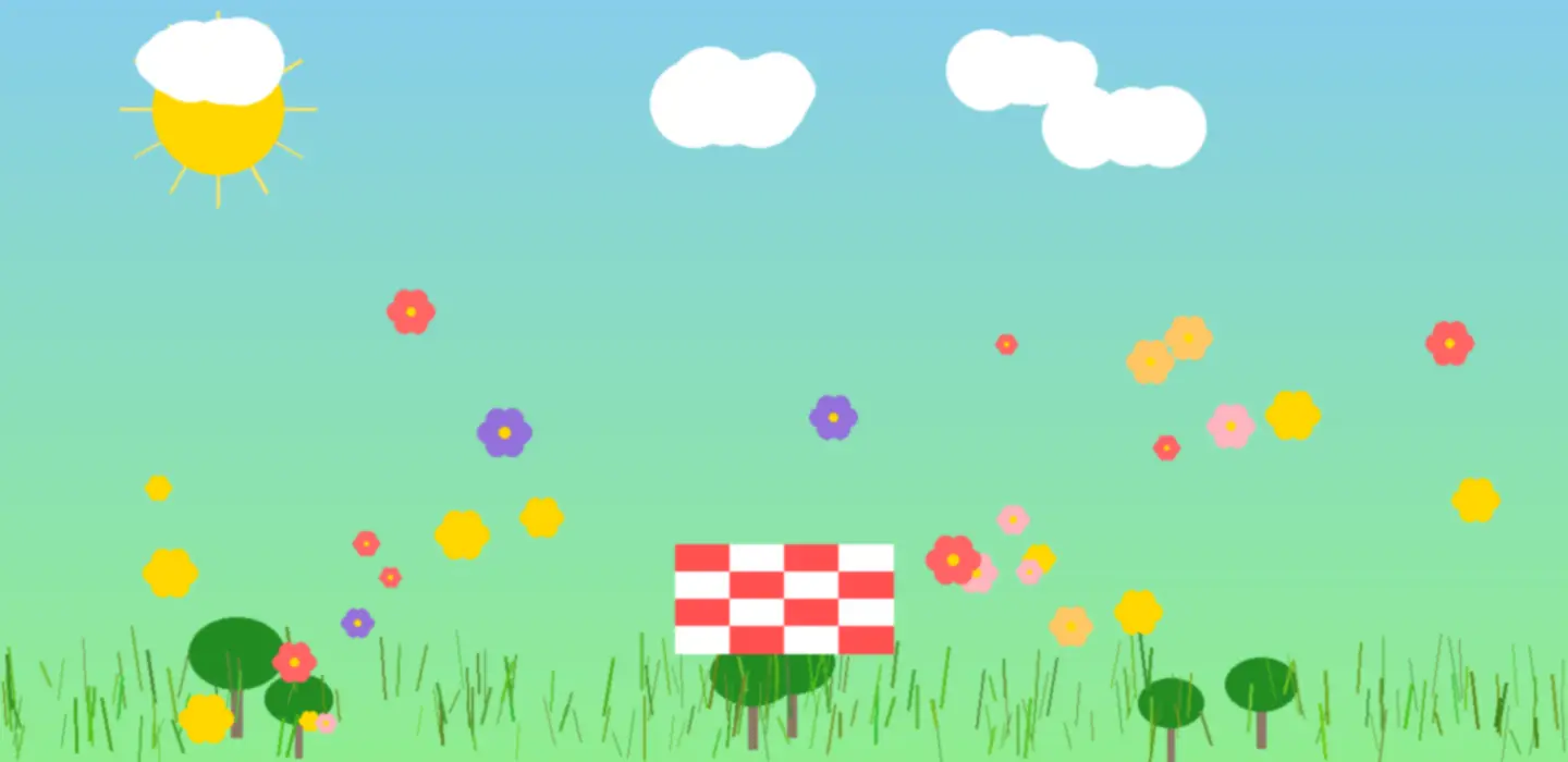 阳光草地上的欢乐时光 - 17c.5c-起草