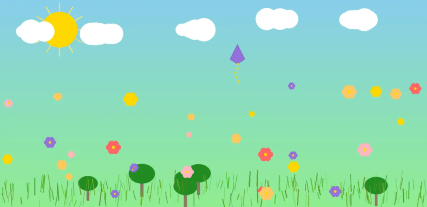 草地风筝飞扬的午后 - 17c.5c-起草